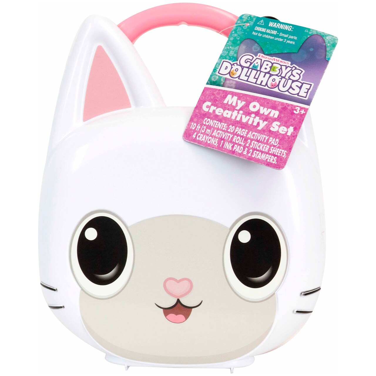 My Own Creativity Set with Gabby's Dollhouse Carrying Case, Kids Ages 3+